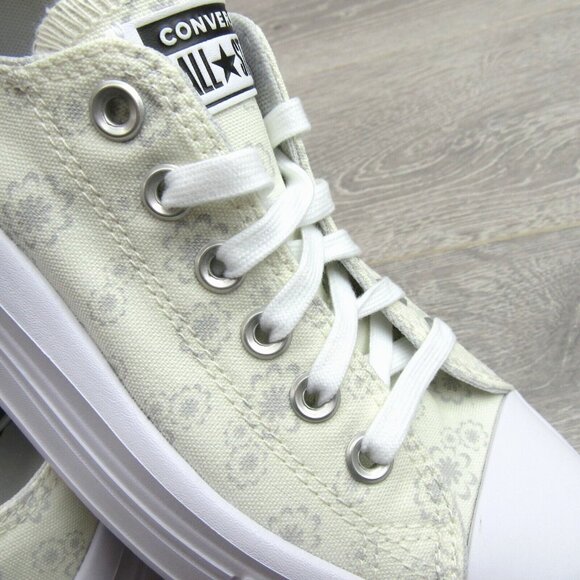Converse Chuck Taylor All Star Move OX Floral Shoes Womens Size 7.5 NEW - Picture 7 of 15